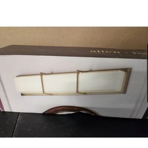 allen + roth, "Brighton" LED Nickel Modern/Contemporary Vanity Light Bar